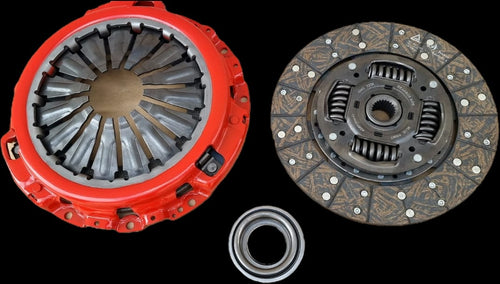 Nissan Patrol Y60/Y61
2.8 diesel.
Reinforced 250 mm pressure plate, 250mm kevlar disc, bearing .