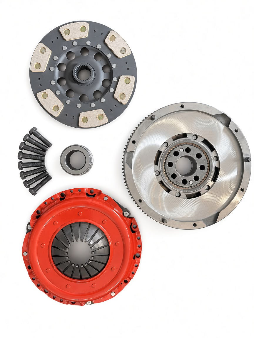 BMW M57 N57 1000Nm Kevlar Ceramic Clutch Kit with Reinforced DMF