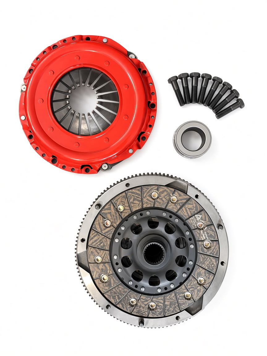 BMW M57 N57 1000Nm Kevlar Ceramic Clutch Kit with Reinforced DMF