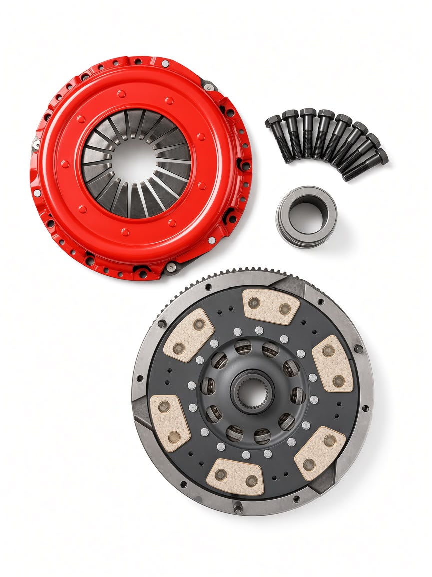 BMW M57 N57 1000Nm Kevlar Ceramic Clutch Kit with Reinforced DMF